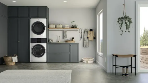 Electrolux 600 Series ELTE7600AW stacked washer vignette